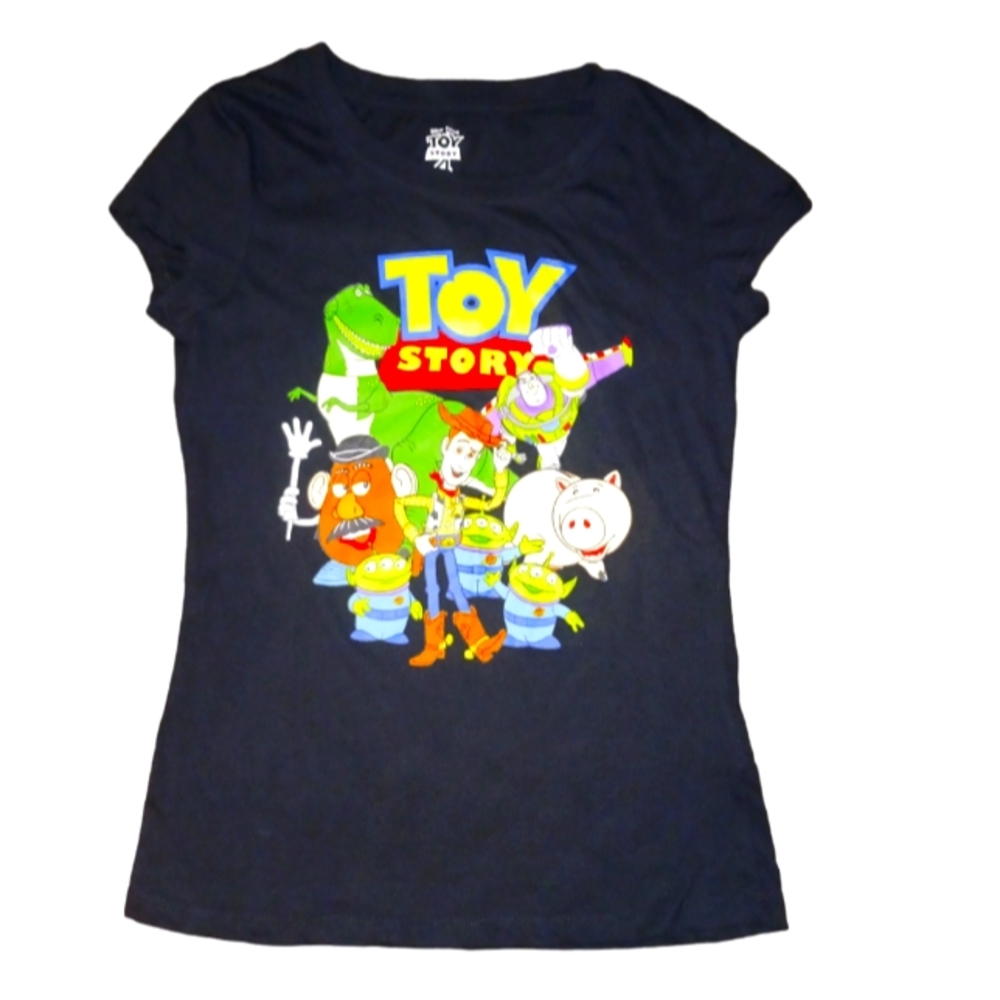 Womens medium (toy story 4) cap sleeve top tshirt